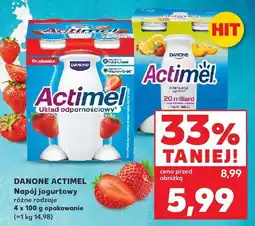 Kaufland Napój jogurtowy Actimel różne rodzaje Danone oferta