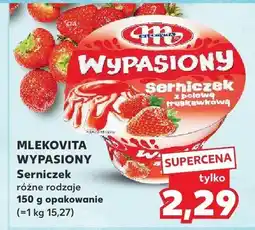 Kaufland Serek Mlekołyk Wypasiony różne rodzaje Mlekovita oferta