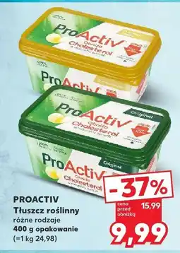 Kaufland Tłuszcz roślinny ProActiv różne rodzaje oferta