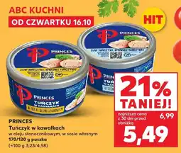 Kaufland Tuńczyk w kawałkach Princes oferta