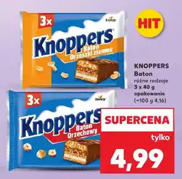 Kaufland Baton Knoppers różne rodzaje oferta