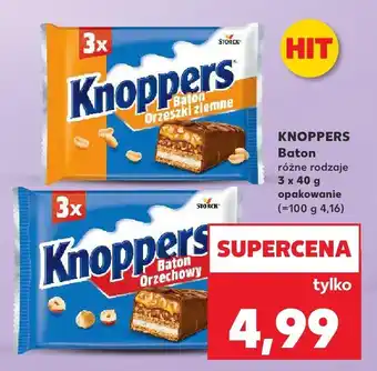 Kaufland Baton Knoppers różne rodzaje oferta