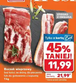 Kaufland Boczek wieprzowy Kaufland oferta