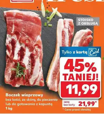 Kaufland Boczek wieprzowy Kaufland oferta