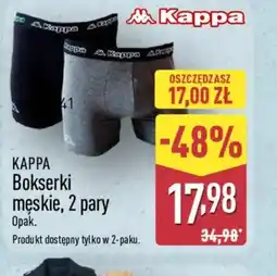 ALDI Bokserki męskie Kappa oferta