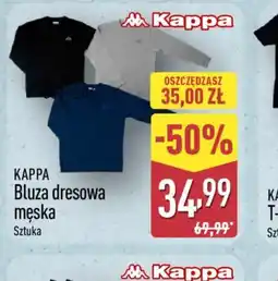 ALDI Bluza dresowa męska Kappa oferta
