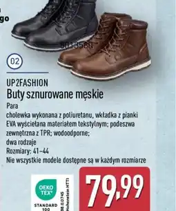 ALDI Buty sznurowane męskie UP2FASHION oferta