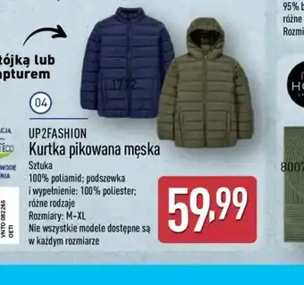 ALDI Kurtka pikowana męska UP2FASHION oferta