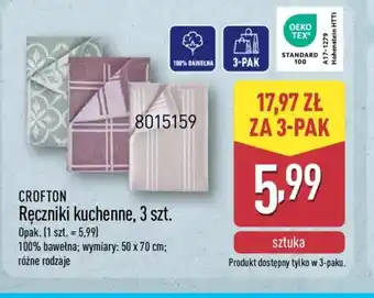 ALDI Ręczniki kuchenne Crofton oferta