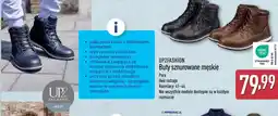 ALDI Buty sznurowane męskie UP2FASHION oferta