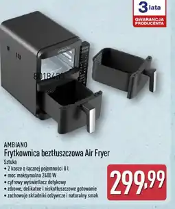 ALDI Frytkownica beztłuszczowa Air Fryer Ambiano oferta
