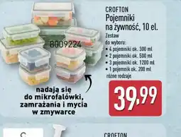 ALDI Pojemniki na żywność Crofton oferta