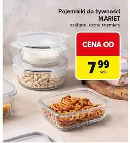 Carrefour Pojemnik szklany mariet oferta