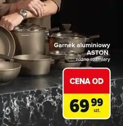 Carrefour Garnek aluminiowy aston 24 cm 4 l Florina (Florentyna) oferta