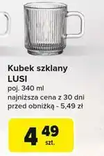 Carrefour Kubek lusi 340 ml oferta