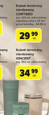 Carrefour Kubek termiczny vincent 350 ml Florina (Florentyna) oferta