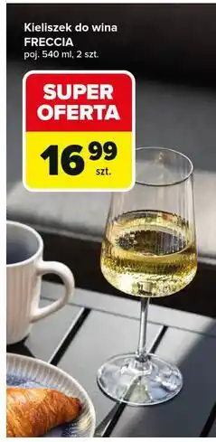 Carrefour Kieliszki do wina freccia 540 ml Florina (Florentyna) oferta
