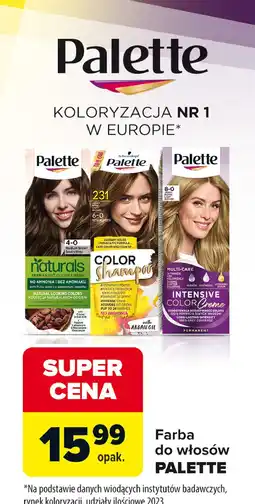 Carrefour Farba do włosów 8-0 Palette Intensive Color Creme oferta