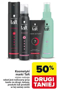 Carrefour Kosmetyki marki Taft oferta