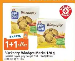 E.Leclerc Biszkopty Wiodąca Marka P'tit Deli oferta