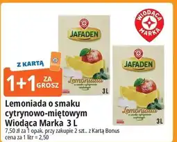 E.Leclerc Lemoniada cytrynowo-miętowa Wiodąca Marka Jafaden oferta