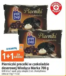 E.Leclerc Pierniki w czekoladzie deserowej Wiodąca Marka P'tit Deli oferta