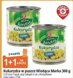 E.Leclerc Kukurydza konserwowa Wiodąca Marka Notre Jardin oferta