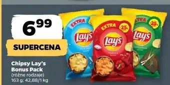 Netto Chipsy Lay's różne rodzaje oferta