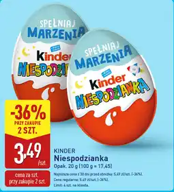 ALDI Kinder Niespodzianka oferta