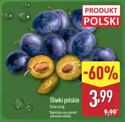 ALDI Śliwki polskie oferta