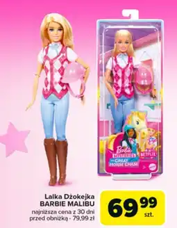 Carrefour Lalka Dżokejka BARBIE MALIBU oferta