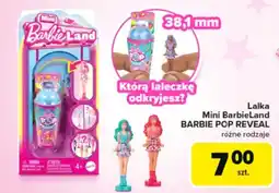 Carrefour Lalka Mini BarbieLand BARBIE POP REVEAL oferta