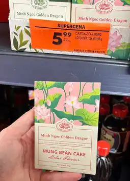 Biedronka Ciastka Mung Bean Cake Lotus Flavour Minh Ngoc Golden Dragon oferta