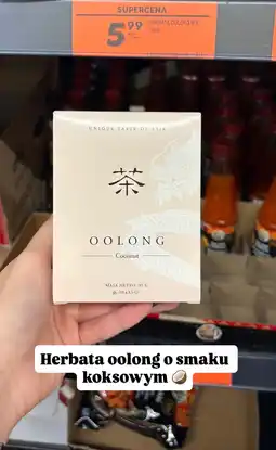 Biedronka Herbata Oolong o smaku kokosowym Unique Taste of Asia oferta