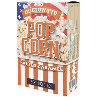 Action Popcorn do mikrofalóki Karmel i sól morska oferta