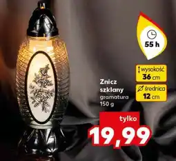 Kaufland Znicz szklany oferta