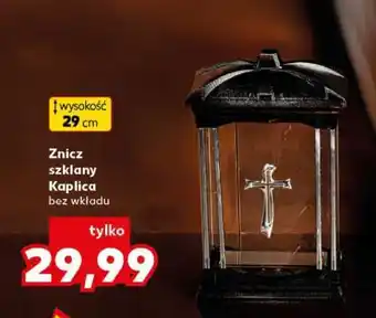 Kaufland Znicz szklany Kaplica oferta