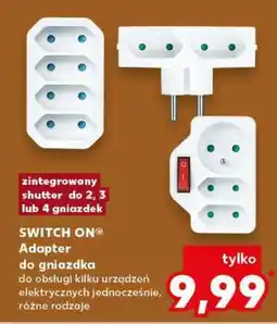 Kaufland SWITCH ON Adapter do gniazdka oferta