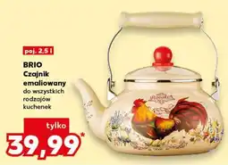 Kaufland BRIO Czajnik emaliowany oferta