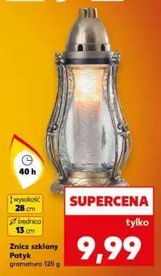 Znicz szklany Patyk
