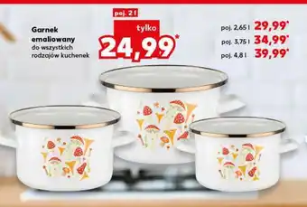 Kaufland Garnek emaliowany oferta