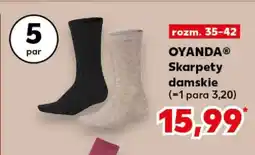 Kaufland OYANDA Skarpety damskie oferta