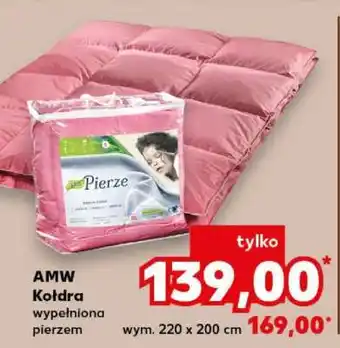 Kaufland AMW Kołdra wypełniona pierzem oferta