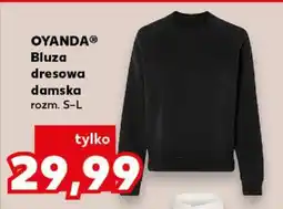 Kaufland OYANDA Bluza dresowa damska oferta