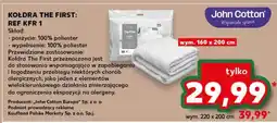 Kaufland KOŁDRA THE FIRST: REF KFR 1 oferta