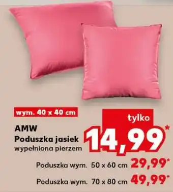 Kaufland AMW Poduszka jasiek oferta