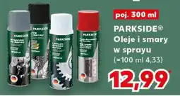 Kaufland PARKSIDE Oleje i smary w sprayu oferta