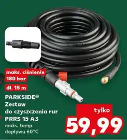 Kaufland PARKSIDE Zestaw do czyszczenia rur PRRS 15 A3 oferta