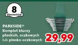 Kaufland PARKSIDE Komplet kluczy płaskich, oczkowych lub płasko-oczkowych oferta