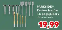 Kaufland PARKSIDE Zestaw frezów lub pogłębiaczy oferta